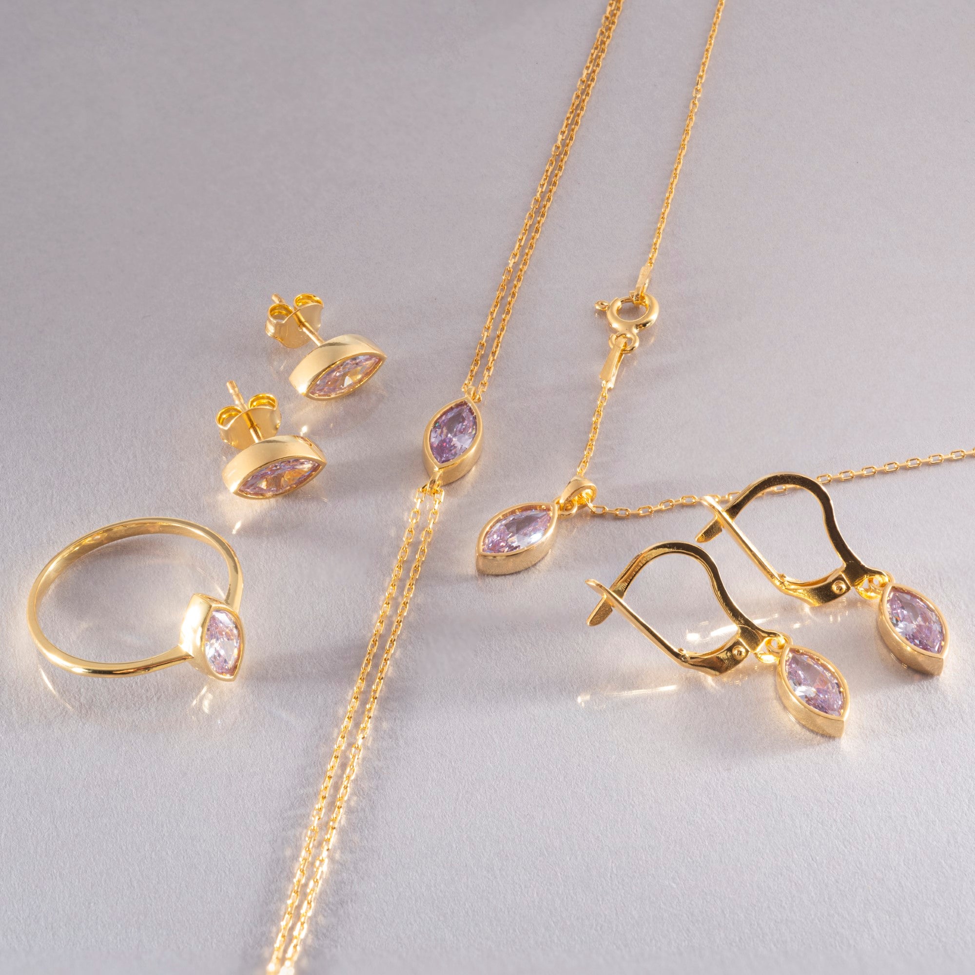 Marquise Cut Alexandrite Bezel Necklace 14K Solid Gold, June Birthstone Pendant Queen Jewelry Necklace