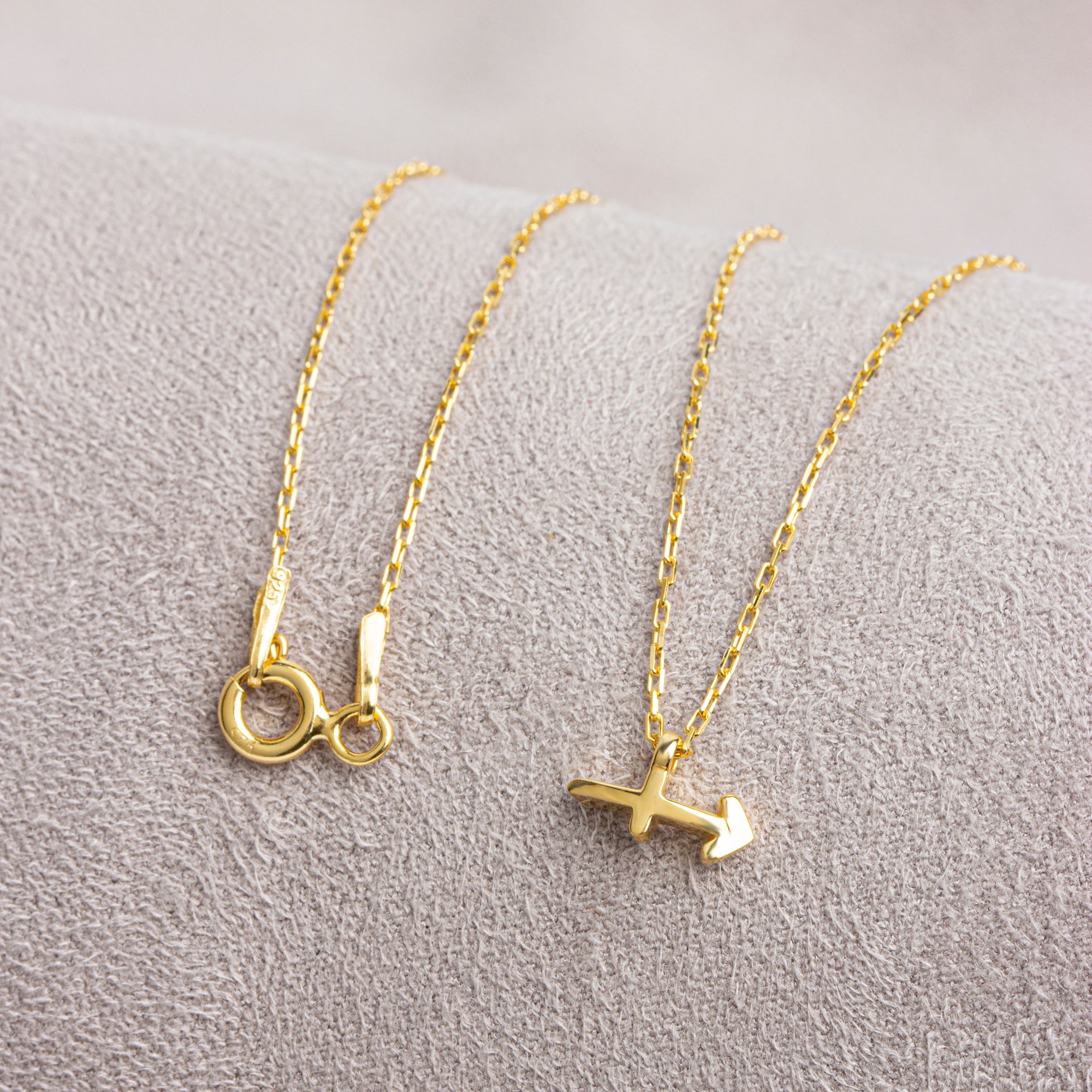 Scorpio Zodiac Sign in 14K Solid Gold Necklace | Minimalist Horoscope Symbol Queen Jewelry Necklace