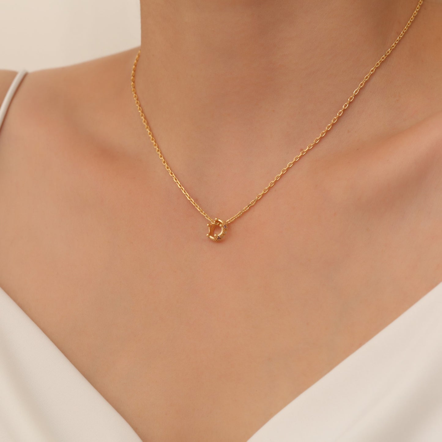 Crown Amethyst Necklace in 14K Solid Gold with Real Diamonds | February Birthstone Queen Jewelry Necklace