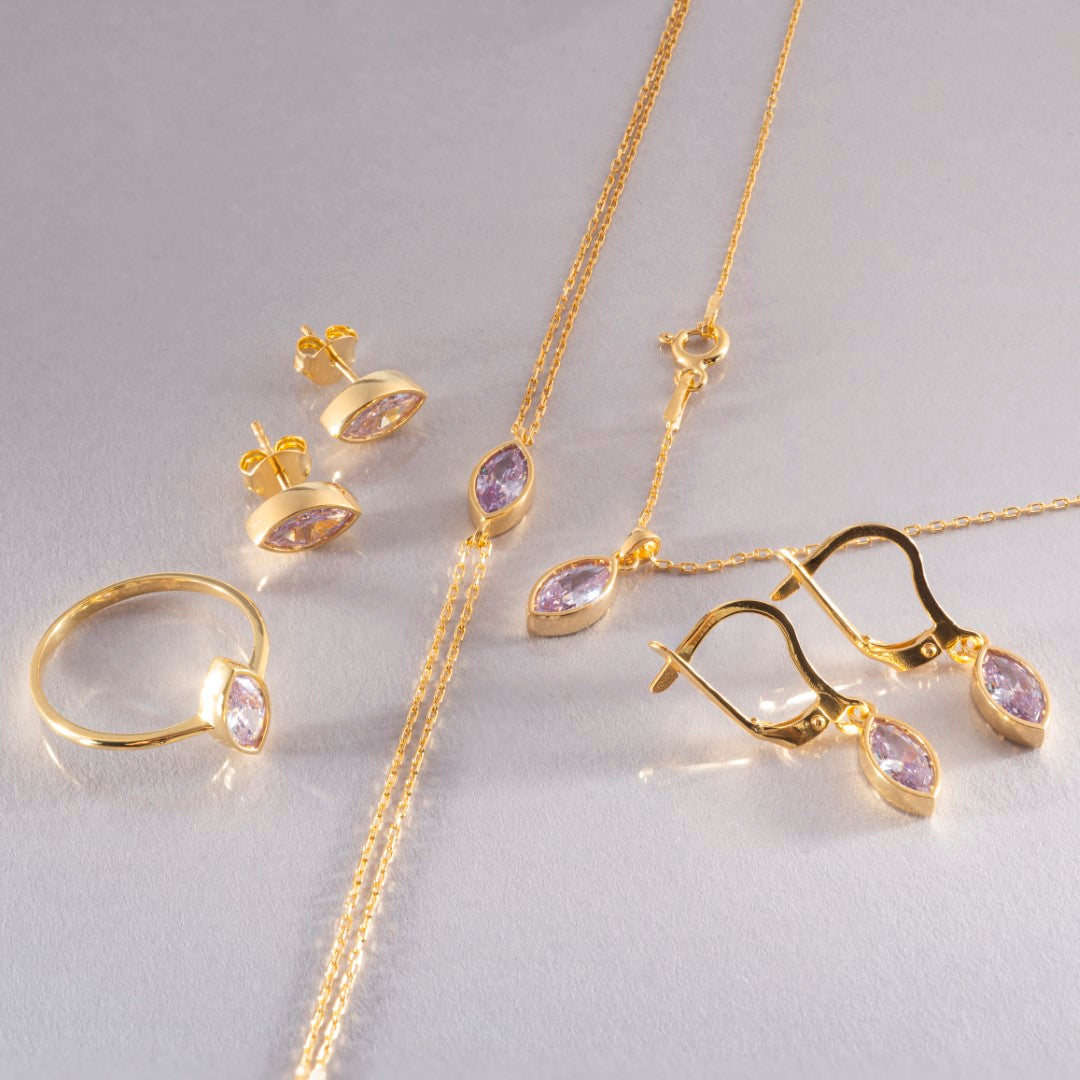 Bezel Marquise Cut Alexandrite Bracelet 14K Solid Gold, June Birthstone Jewelry Queen Jewelry Bracelet